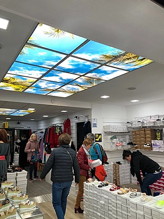 Plafond lumineux